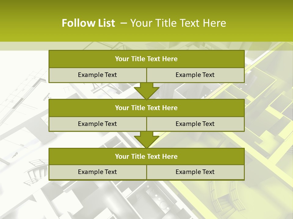 Chalet Building Architecture PowerPoint Template