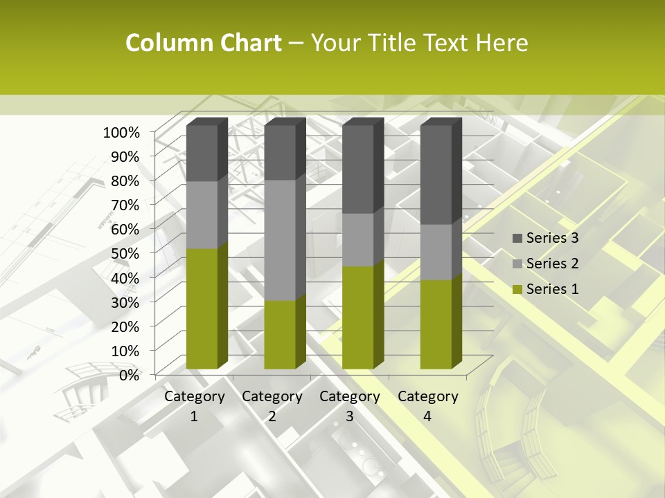 Chalet Building Architecture PowerPoint Template