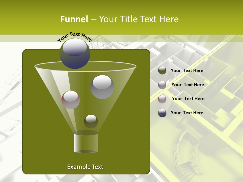 Chalet Building Architecture PowerPoint Template