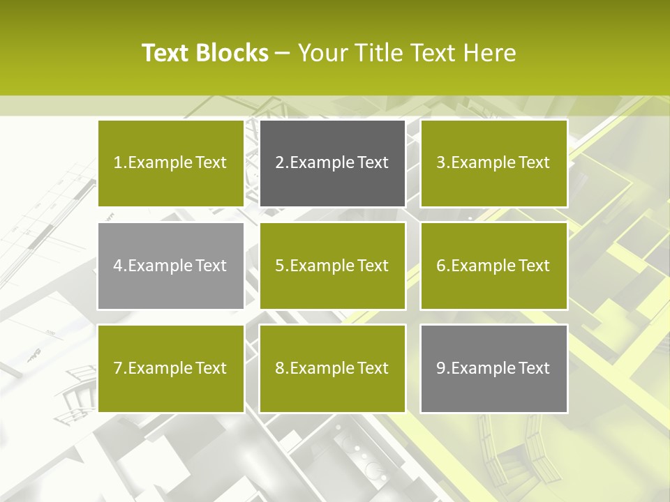 Chalet Building Architecture PowerPoint Template