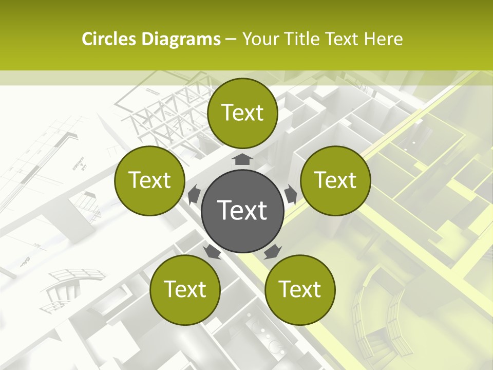 Chalet Building Architecture PowerPoint Template