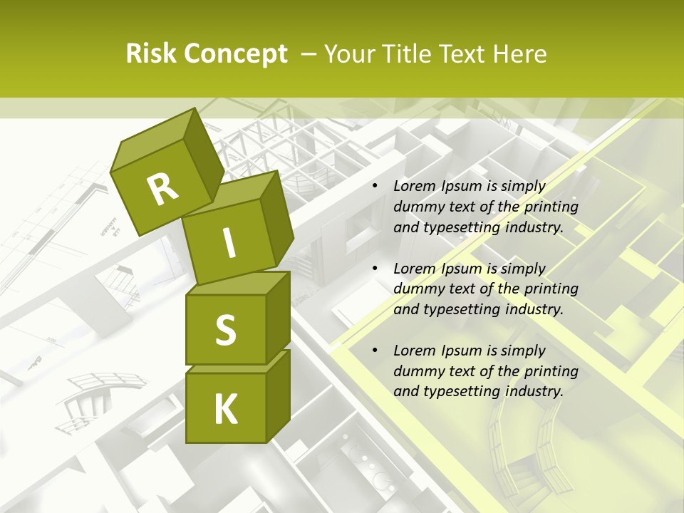 Chalet Building Architecture PowerPoint Template