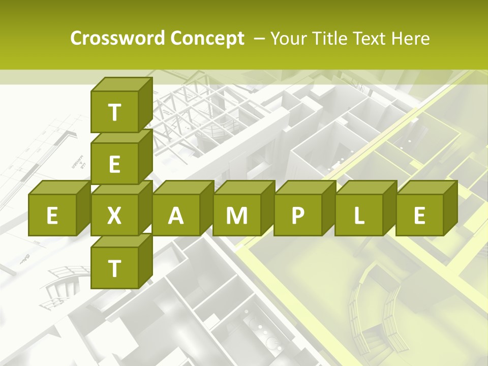 Chalet Building Architecture PowerPoint Template