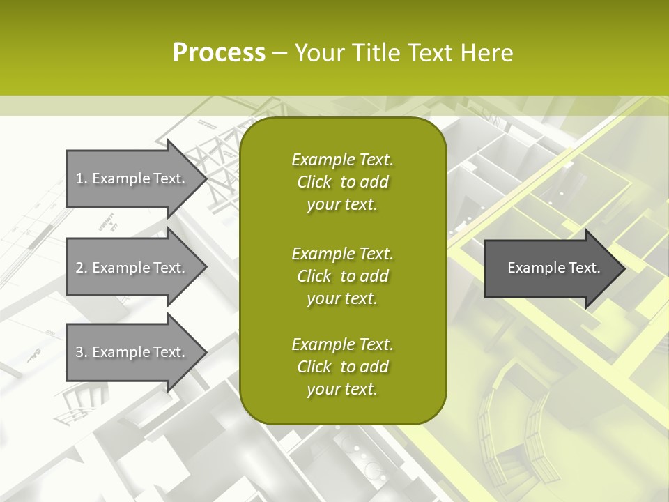 Chalet Building Architecture PowerPoint Template