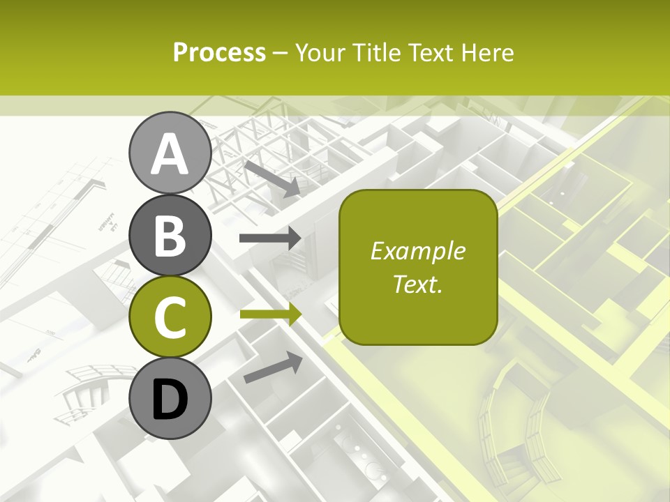 Chalet Building Architecture PowerPoint Template