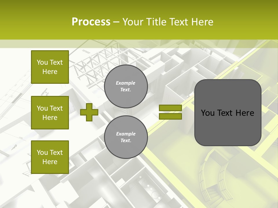 Chalet Building Architecture PowerPoint Template