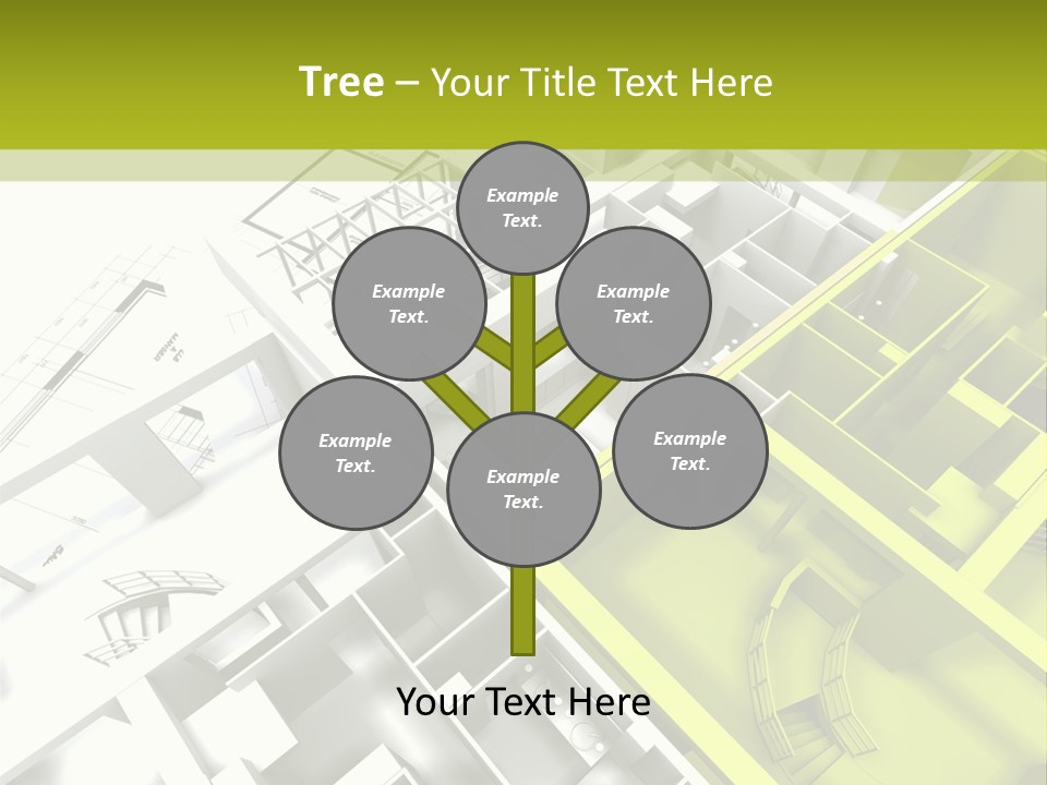 Chalet Building Architecture PowerPoint Template