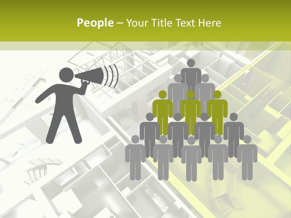 Chalet Building Architecture PowerPoint Template