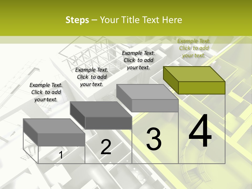 Chalet Building Architecture PowerPoint Template