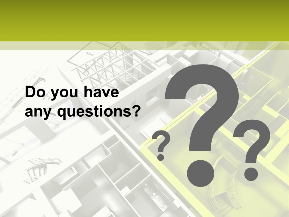 Chalet Building Architecture PowerPoint Template