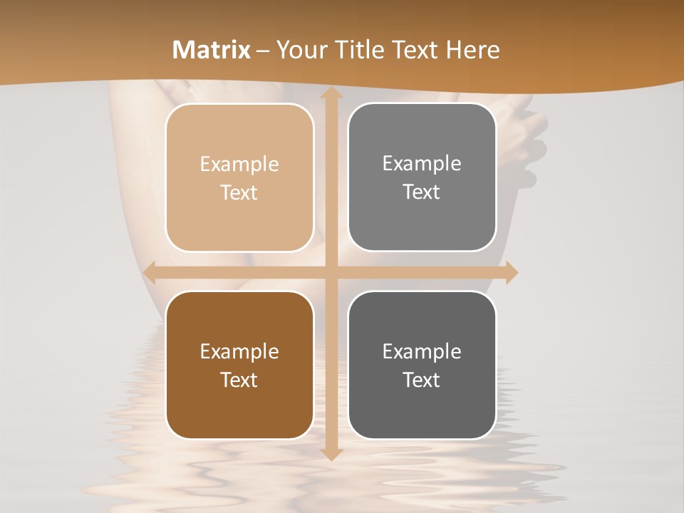 Attractive Woman Latina PowerPoint Template