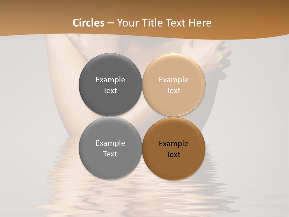 Attractive Woman Latina PowerPoint Template