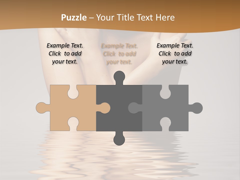 Attractive Woman Latina PowerPoint Template