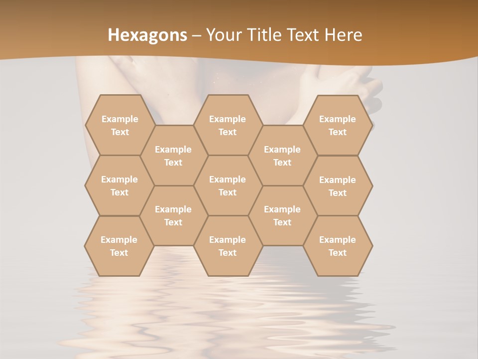 Attractive Woman Latina PowerPoint Template