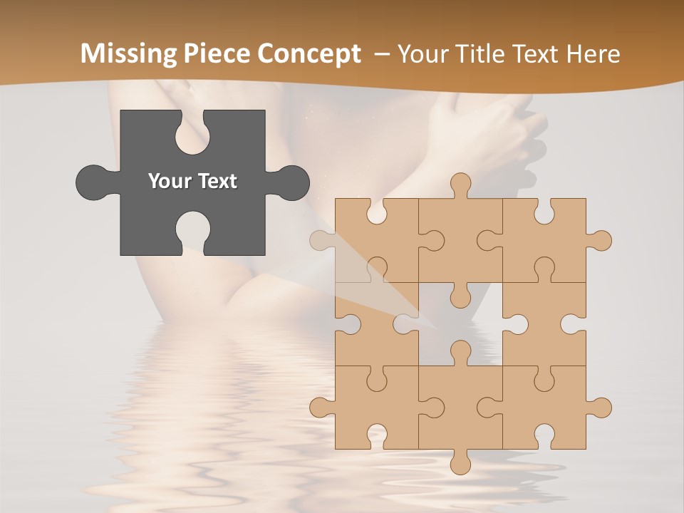 Attractive Woman Latina PowerPoint Template