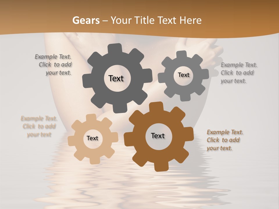 Attractive Woman Latina PowerPoint Template