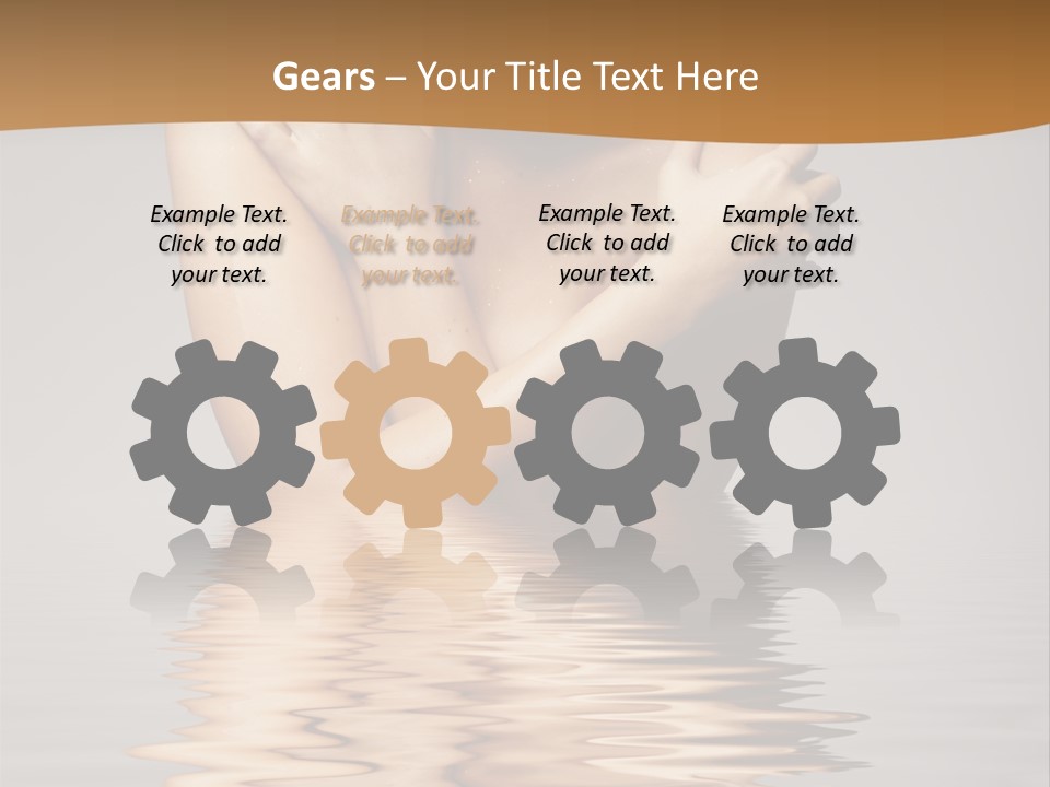 Attractive Woman Latina PowerPoint Template