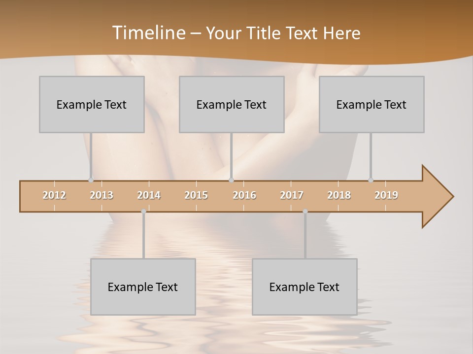 Attractive Woman Latina PowerPoint Template