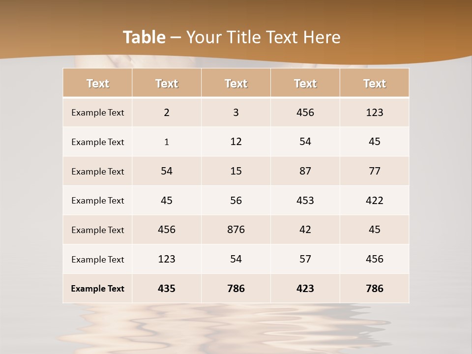 Attractive Woman Latina PowerPoint Template