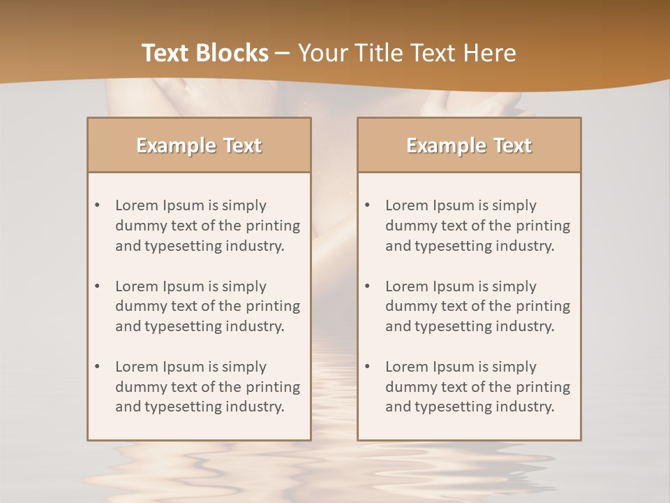 Attractive Woman Latina PowerPoint Template