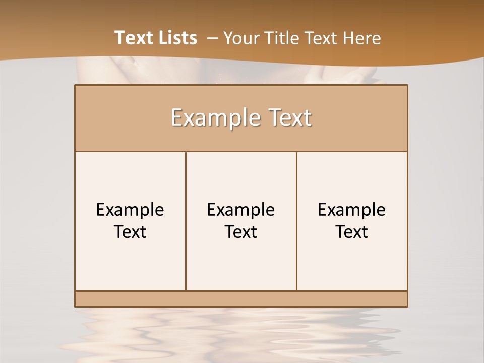 Attractive Woman Latina PowerPoint Template
