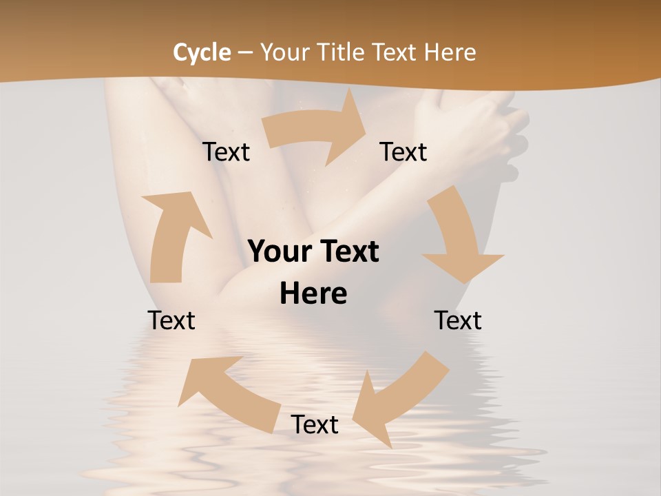 Attractive Woman Latina PowerPoint Template