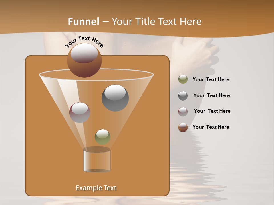 Attractive Woman Latina PowerPoint Template