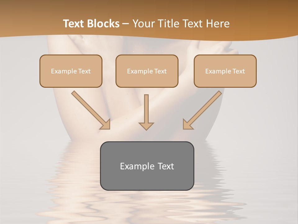 Attractive Woman Latina PowerPoint Template