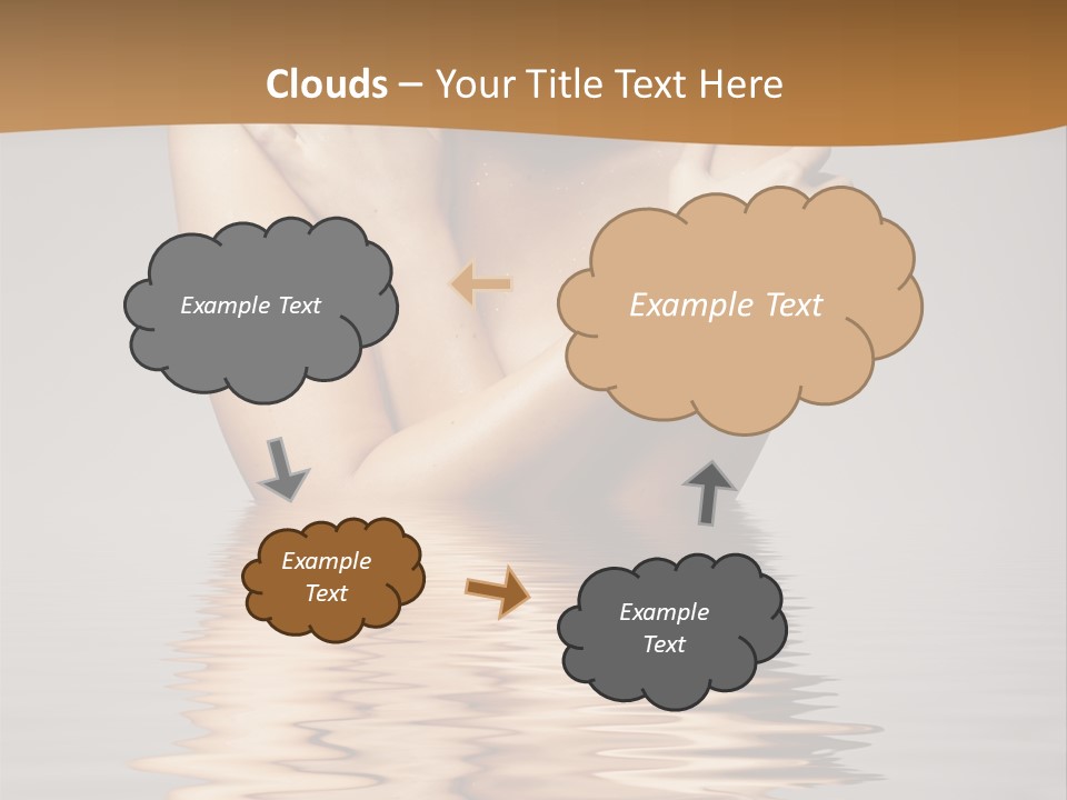 Attractive Woman Latina PowerPoint Template