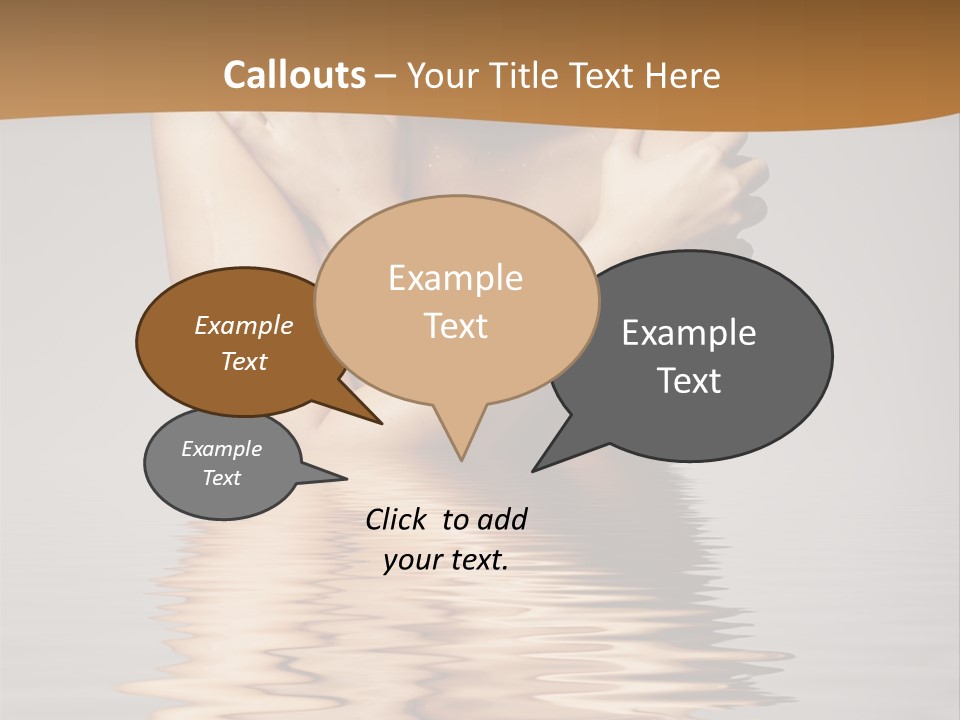 Attractive Woman Latina PowerPoint Template