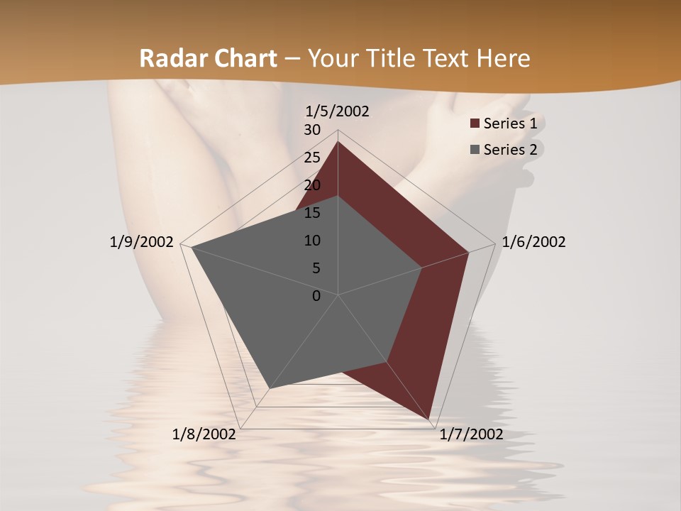 Attractive Woman Latina PowerPoint Template