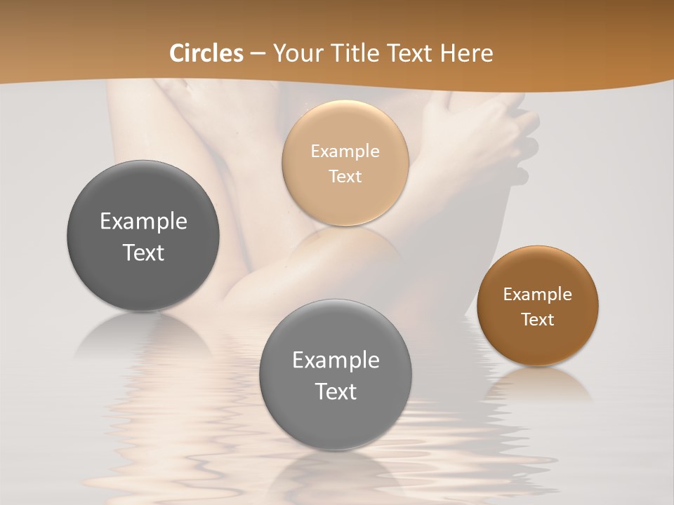 Attractive Woman Latina PowerPoint Template