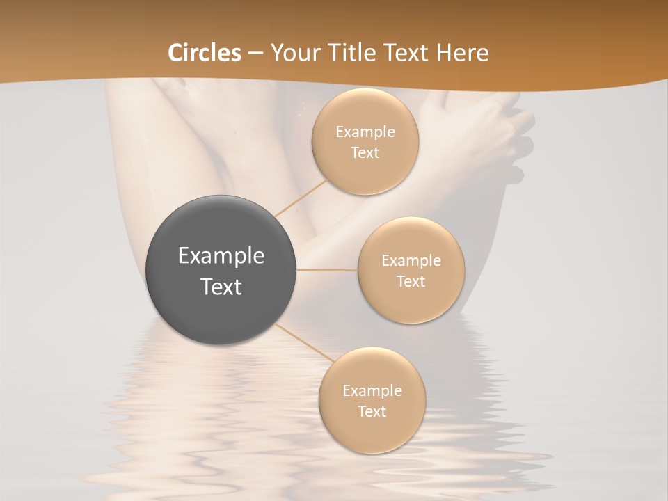 Attractive Woman Latina PowerPoint Template