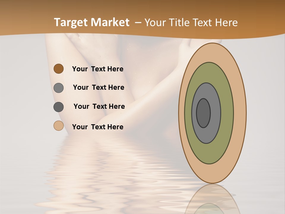 Attractive Woman Latina PowerPoint Template