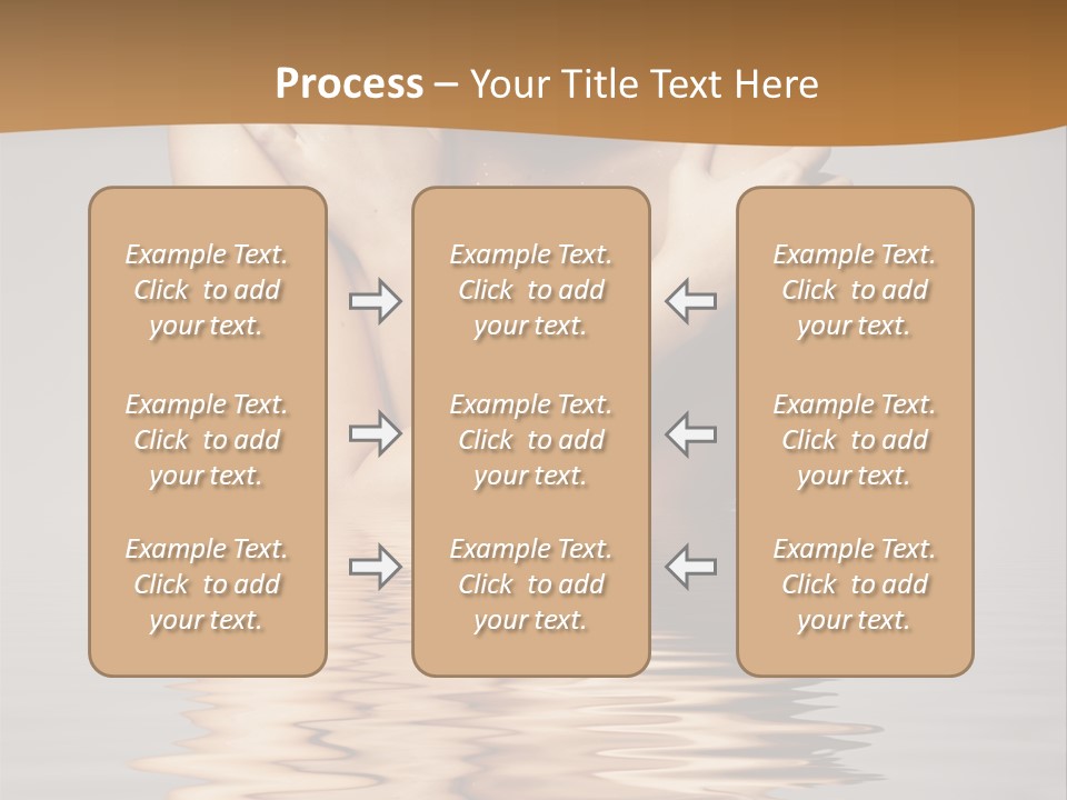 Attractive Woman Latina PowerPoint Template