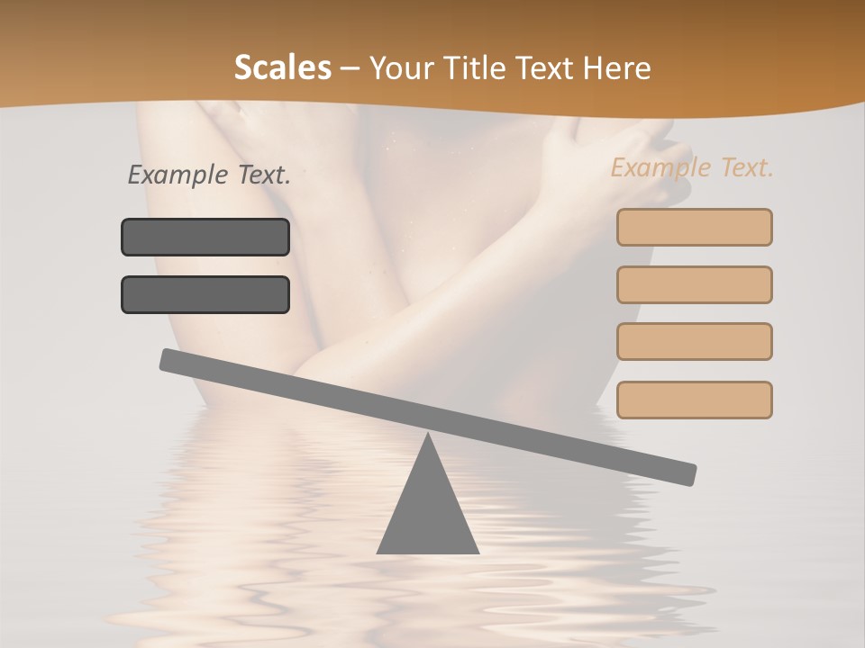 Attractive Woman Latina PowerPoint Template