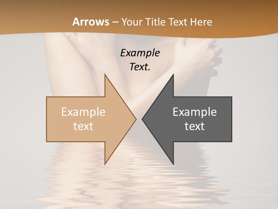 Attractive Woman Latina PowerPoint Template