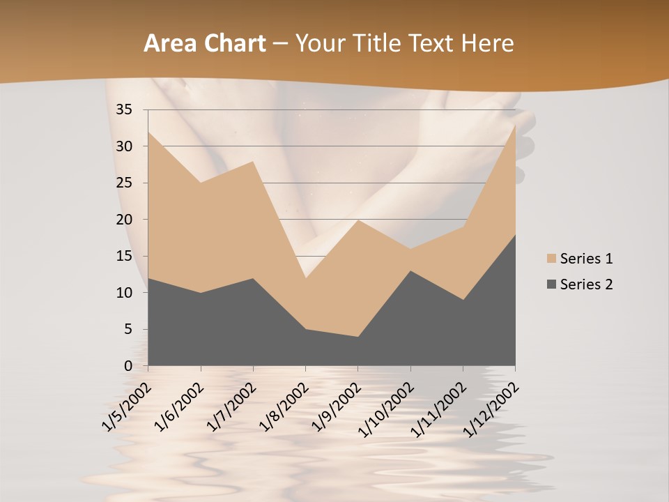 Attractive Woman Latina PowerPoint Template
