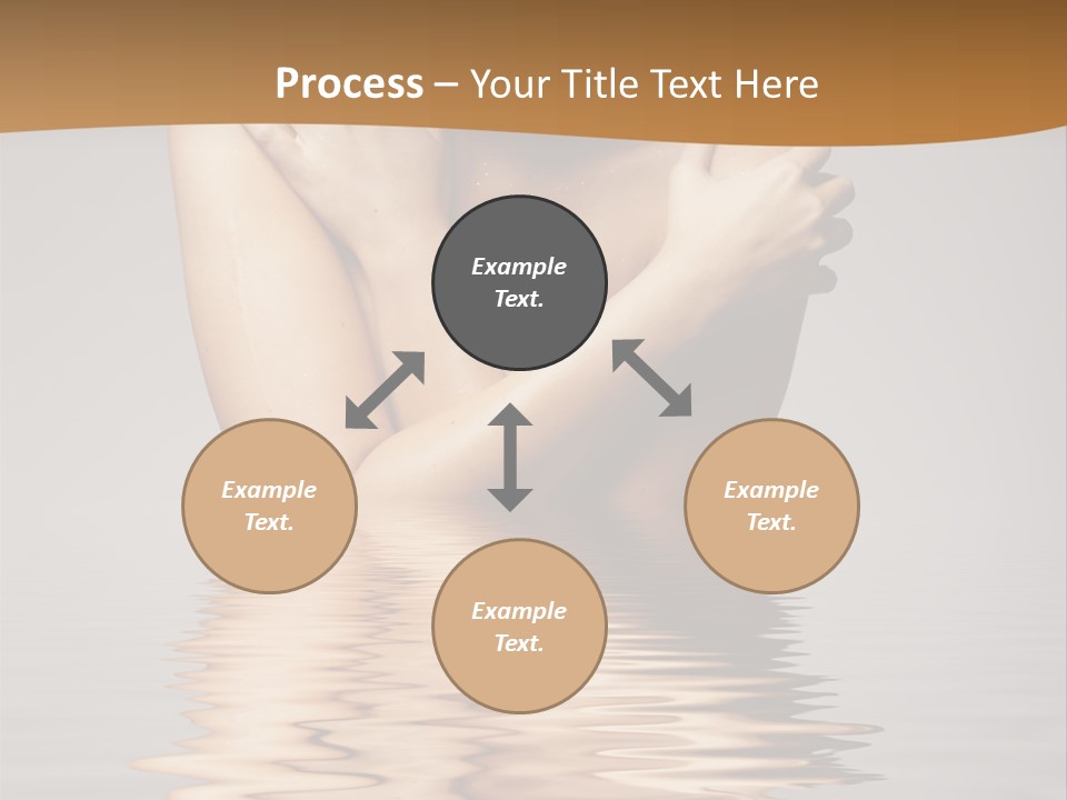Attractive Woman Latina PowerPoint Template