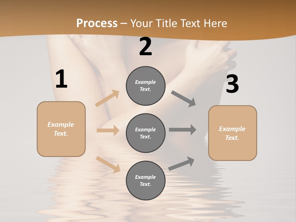 Attractive Woman Latina PowerPoint Template