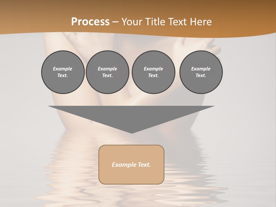 Attractive Woman Latina PowerPoint Template