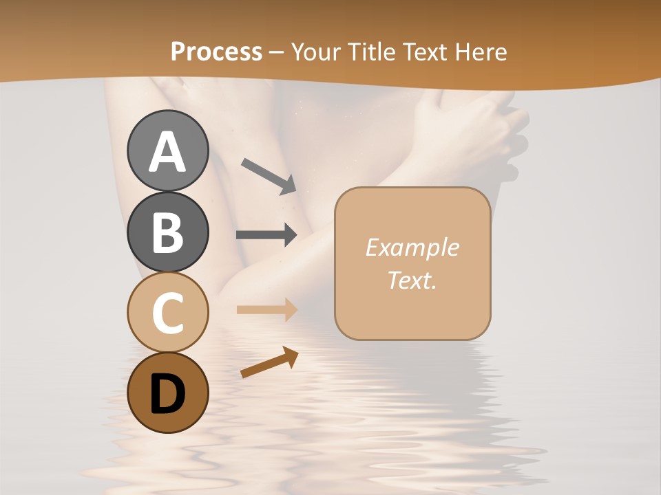 Attractive Woman Latina PowerPoint Template