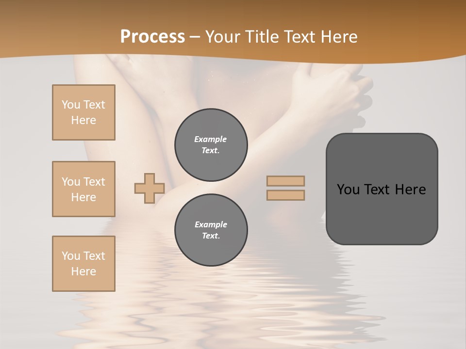 Attractive Woman Latina PowerPoint Template