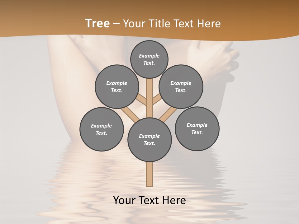 Attractive Woman Latina PowerPoint Template