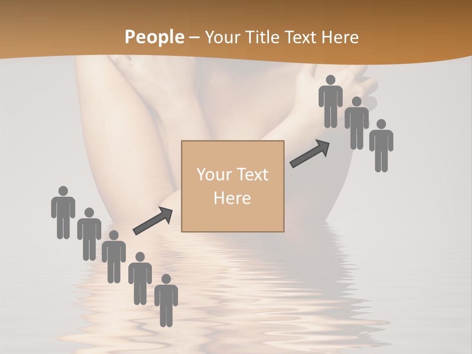 Attractive Woman Latina PowerPoint Template