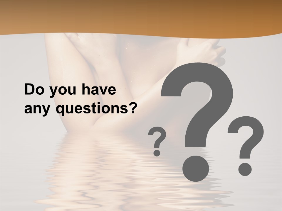 Attractive Woman Latina PowerPoint Template