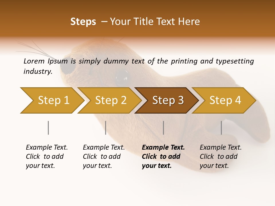 Play Toy Sealion PowerPoint Template