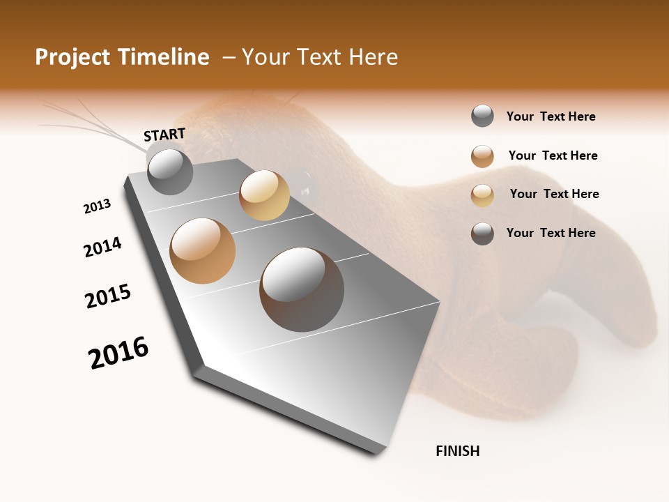 Play Toy Sealion PowerPoint Template