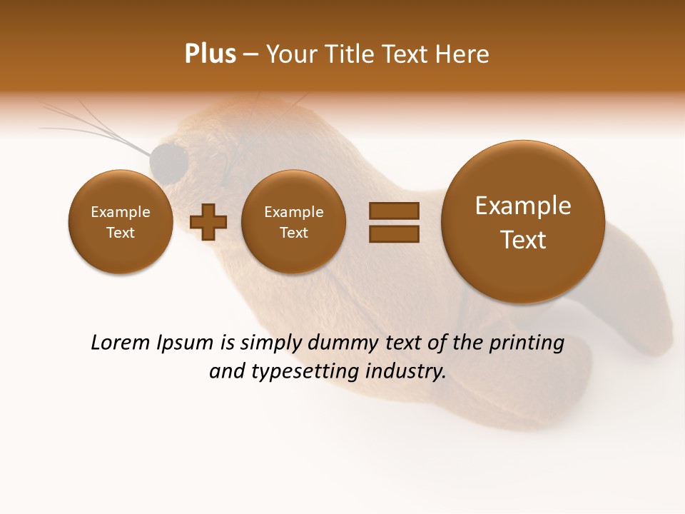 Play Toy Sealion PowerPoint Template