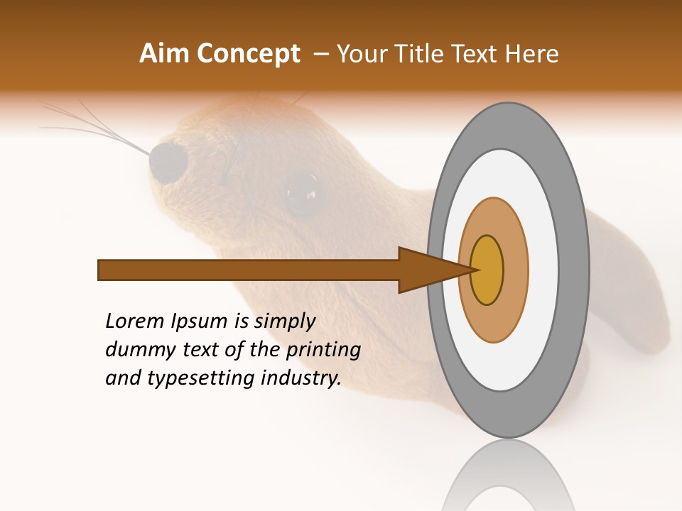 Play Toy Sealion PowerPoint Template